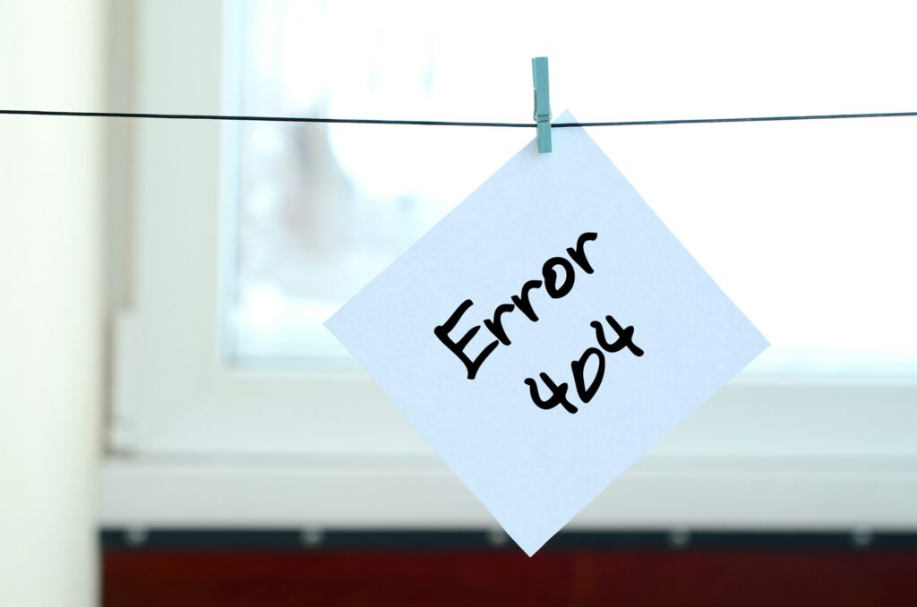 Error 404