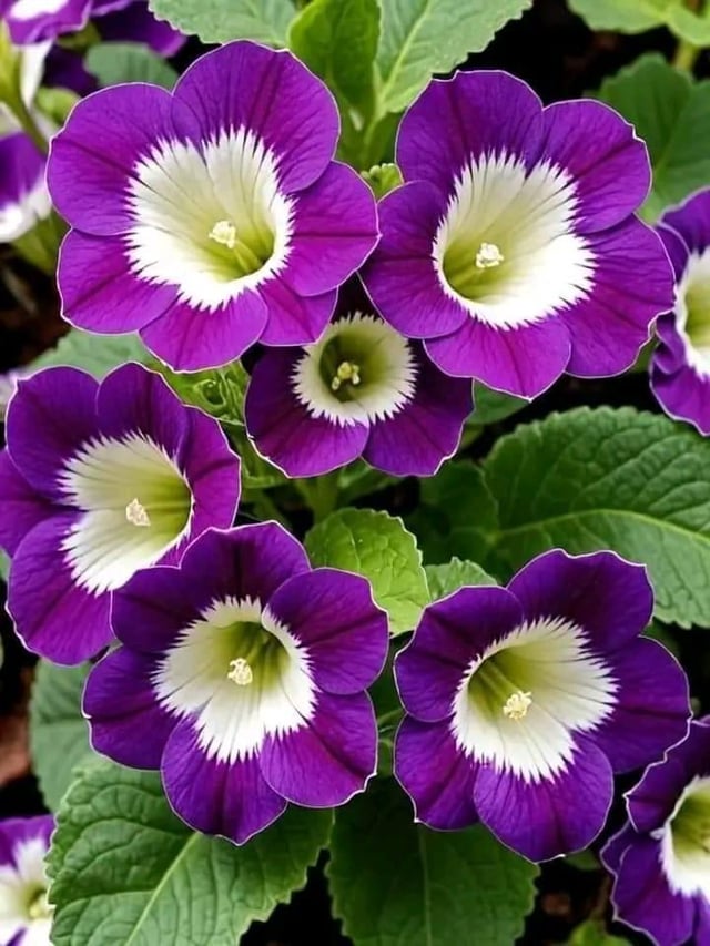 Blossoming Beauty: Purple Primroses – Reddit Post