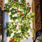 I removed my cherry tomatoes today bc they were unruly and I couldn’t get myself to throw away the greens. So, I decided to fry them up and holy moly so yum!!!! I went through and kept all the largest ones and cut them in half before battering and frying. – Reddit Post