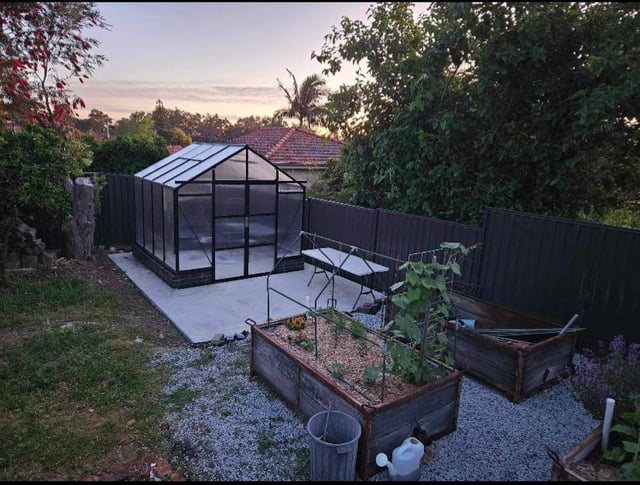 Just finished my green house