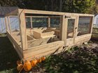 Sanity check – hardware cloth on the foot path in enclosed raised bed? – Reddit Post