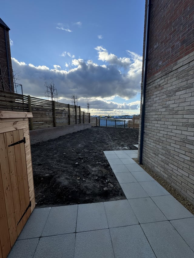 New Build Garden, Step by Step