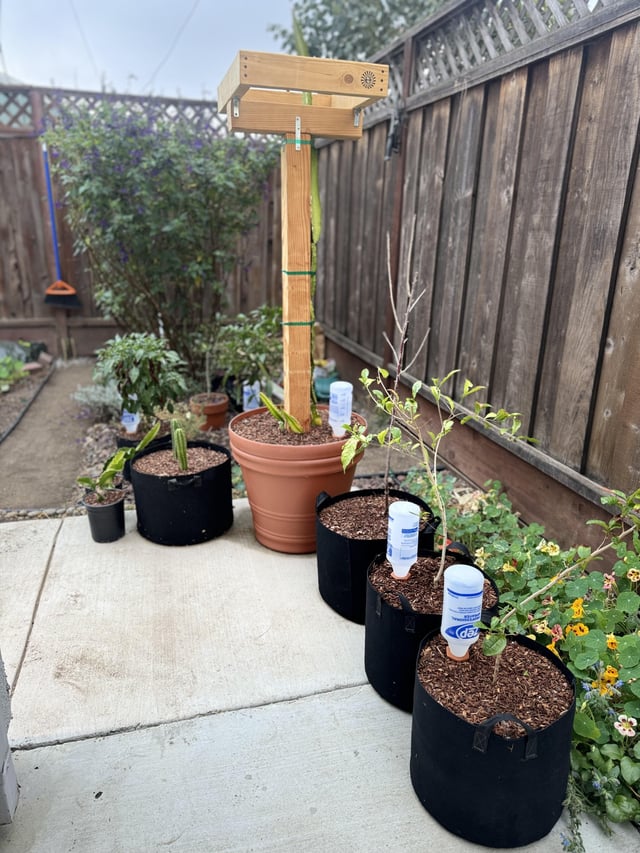 Hey Zep, hit me up for an ad. Your bottles fit perfectly into clay watering spikes. – Reddit Post
