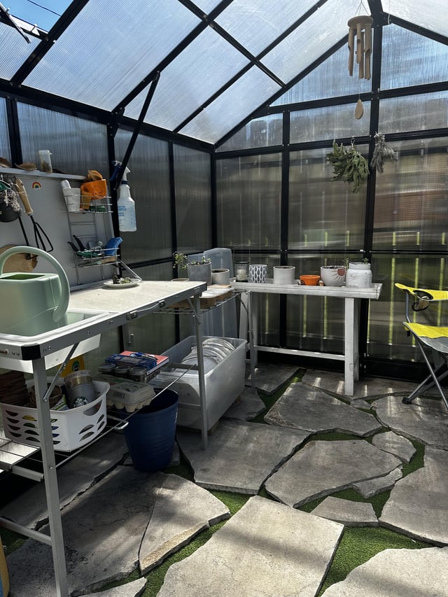 Greenhouse in Winter – Reddit Post