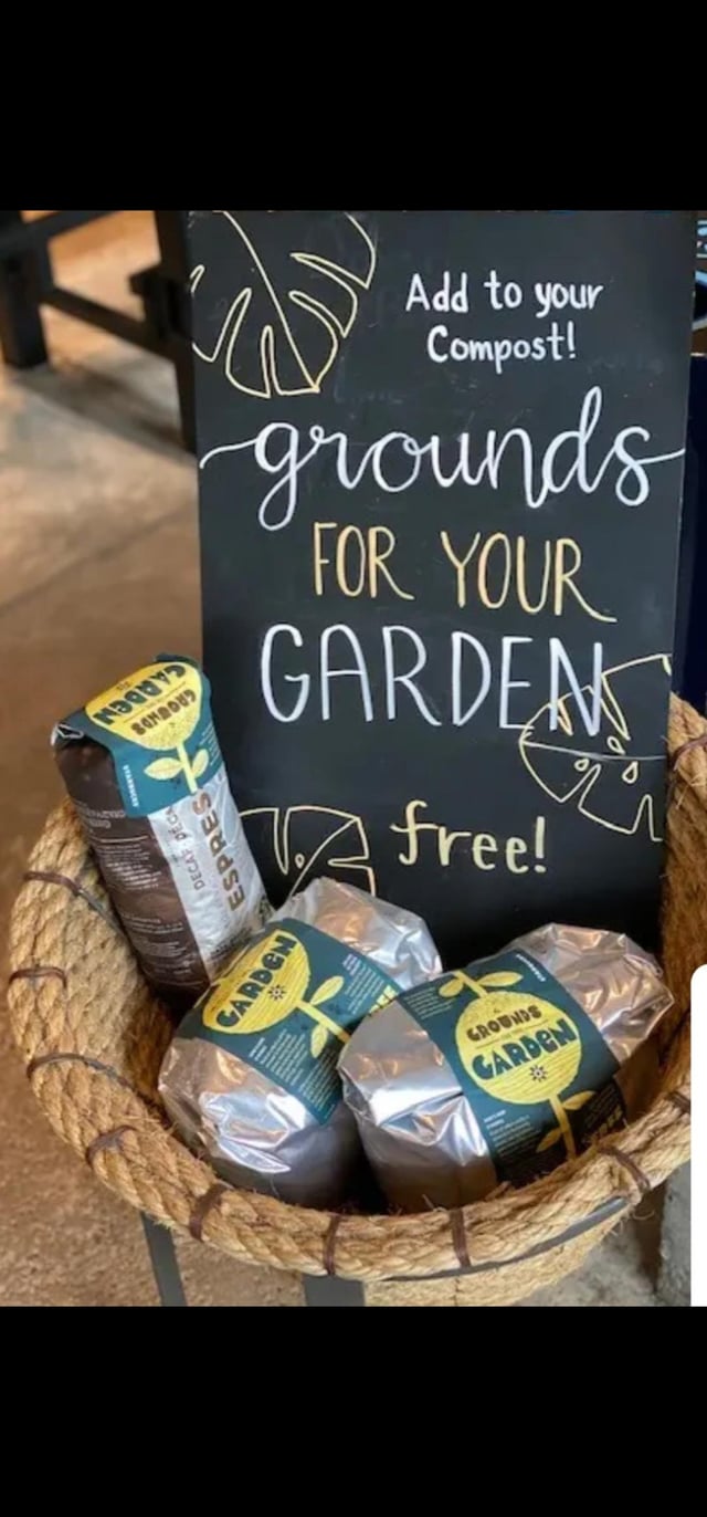 Coffee Favored Compost – Reddit Post
