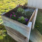 Built these almost 3 years ago for my wife, but life stopped us from using them. Finally got them weeded and planted! – Reddit Post