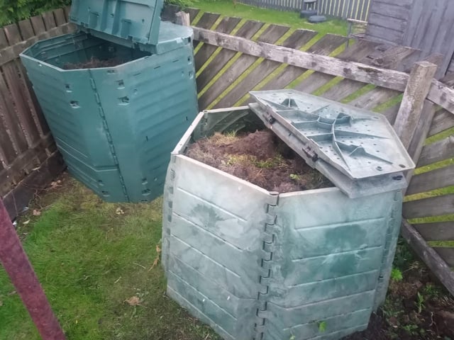 6 month’s gardening’s worth of composting (1 person, hand tools only)