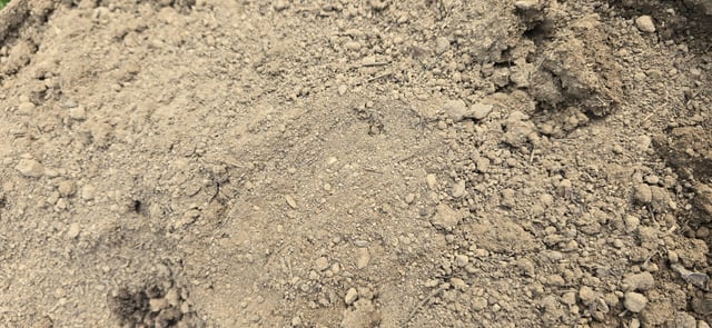 Local company calls this “Premium Topsoil” and says it’s rich in organic materials and compost. It’s basically sand and is really hydrophobic. – Reddit Post