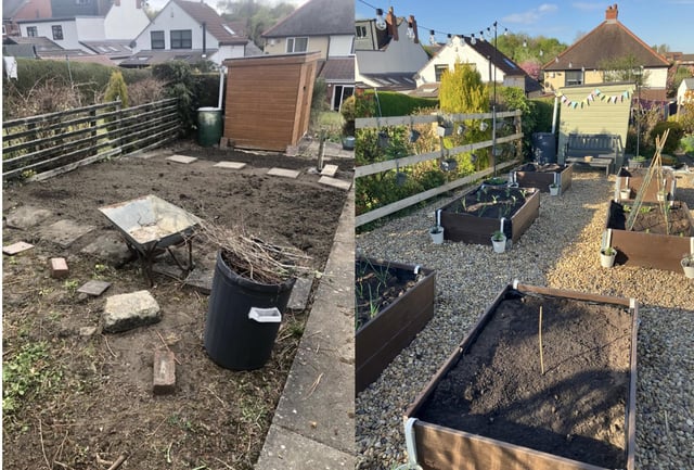 Our DIY Veg patch transformation