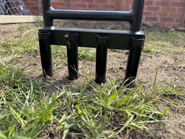 trying to aerate clay soil, but can’t get very deep