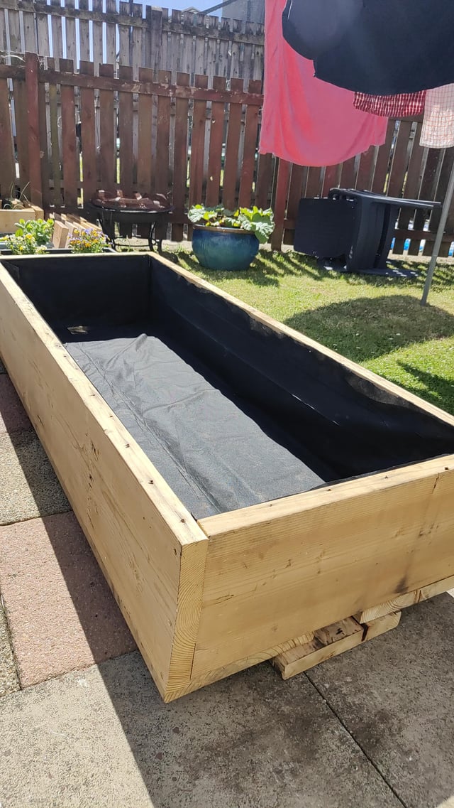 free wood from work so i can justify spending £80 to fill it