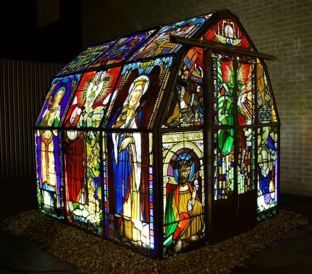 stained glass greenhouse: functionality?